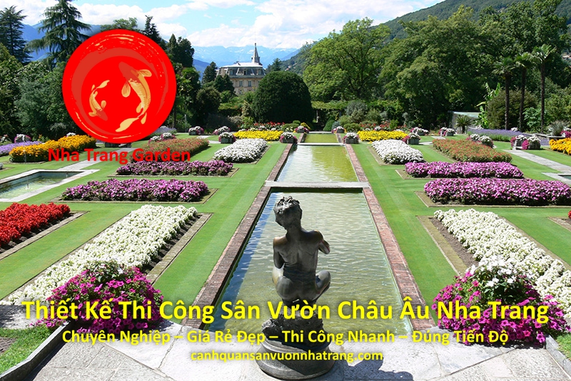 Dịch Vụ Thiết Kế Thi Công Sân Vườn Châu Âu Nha Trang