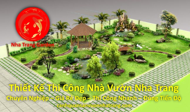 Dịch Vụ Thiết Kế Thi Công Biệt Thự Nhà Vườn Nha Trang Đẹp