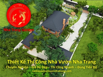 Thiết Kế Thi Công Nhà Vườn Nha Trang