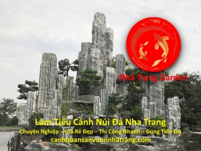 Làm Tiểu Cảnh Núi Đá Nha Trang