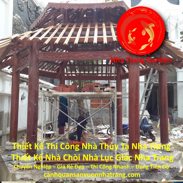 Thiết Kế Thi Công Nhà Thủy Tạ Nha Trang Đẹp Uy Tín