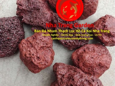 Bán Đá Nham Thạch Lọc Hồ Cá Koi Nha Trang