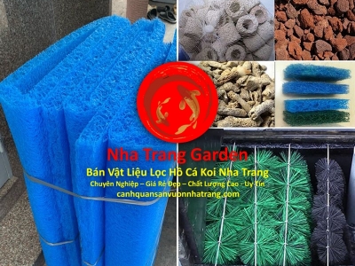 Bán Vật Liệu Lọc Hồ Cá Koi Nha Trang