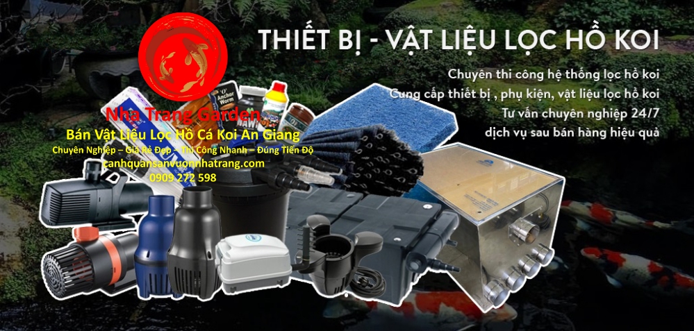 Bán Vật Liệu Lọc Hồ Cá Koi An Giang Uy Tín Chất Lượng Cao Bán Vật Liệu Lọc Hồ Cá Koi An Giang Uy Tín Chất Lượng Cao