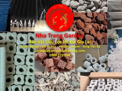 Bán Vật Liệu Lọc Hồ Cá Koi Gia Lai