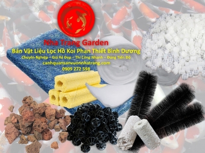 Bán Vật Liệu Lọc Hồ Cá Koi Bình Dương