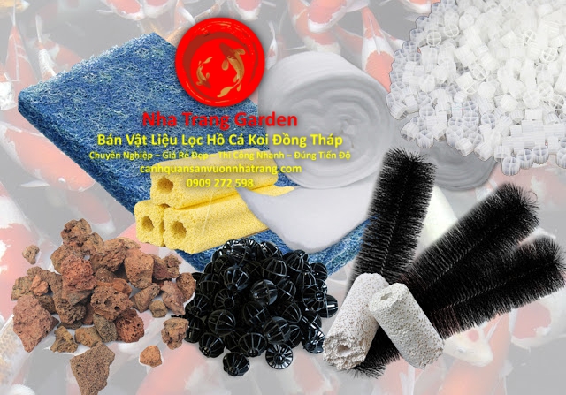 Bán Vật Liệu Lọc Hồ Cá Koi Đồng Tháp Chất Lượng Cao Bán Vật Liệu Lọc Hồ Cá Koi Đồng Tháp Chất Lượng Cao