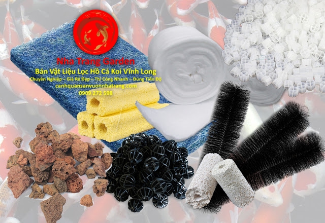 Bán Vật Liệu Lọc Hồ Cá Koi Vĩnh Long Giá Rẻ Bán Vật Liệu Lọc Hồ Cá Koi Vĩnh Long Giá Rẻ