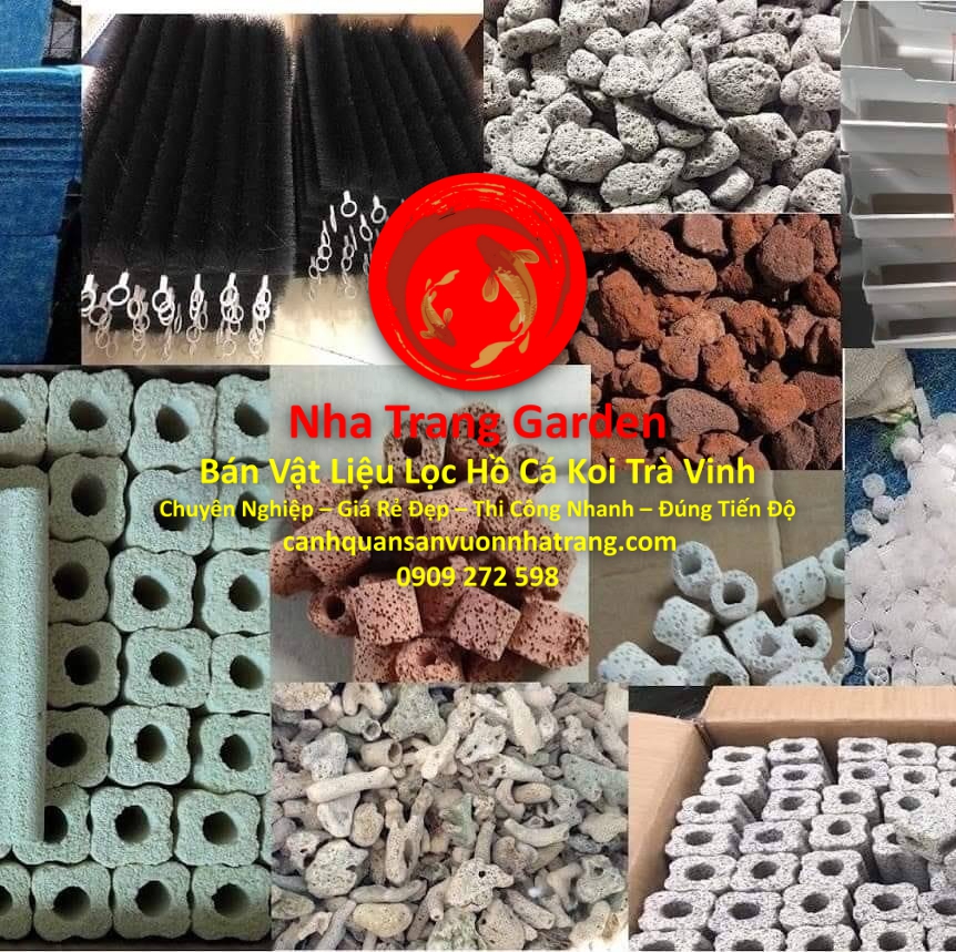 Shop Bán Vật Liệu Lọc Hồ Cá Koi Trà Vinh Giá Rẻ Uy Tín Chất Lượng Cao