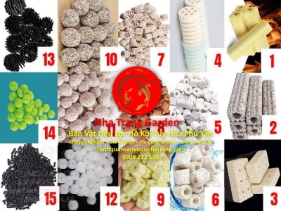 Bán Vật Liệu Lọc Hồ Koi Tuy Hòa Phú Yên