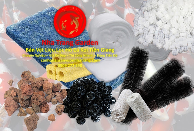 Bán Vật Liệu Lọc Hồ Cá Koi Tiền Giang Giá Rẻ Bán Vật Liệu Lọc Hồ Cá Koi Tiền Giang Giá Rẻ