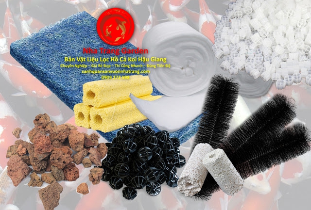 Bán Vật Liệu Lọc Hồ Cá Koi Hậu Giang Chất Lượng Cao Bán Vật Liệu Lọc Hồ Cá Koi Hậu Giang Chất Lượng Cao