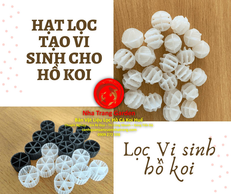 Bán Vật Liệu Lọc Hồ Cá Koi Huế Uy Tín Chất Lượng Cao