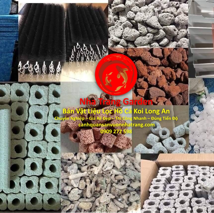 Bán Vật Liệu Lọc Hồ Cá Koi Long An Giá Rẻ Uy Tín Chất Lượng Cao Bán Vật Liệu Lọc Hồ Cá Koi Long An Giá Rẻ Uy Tín Chất Lượng Cao