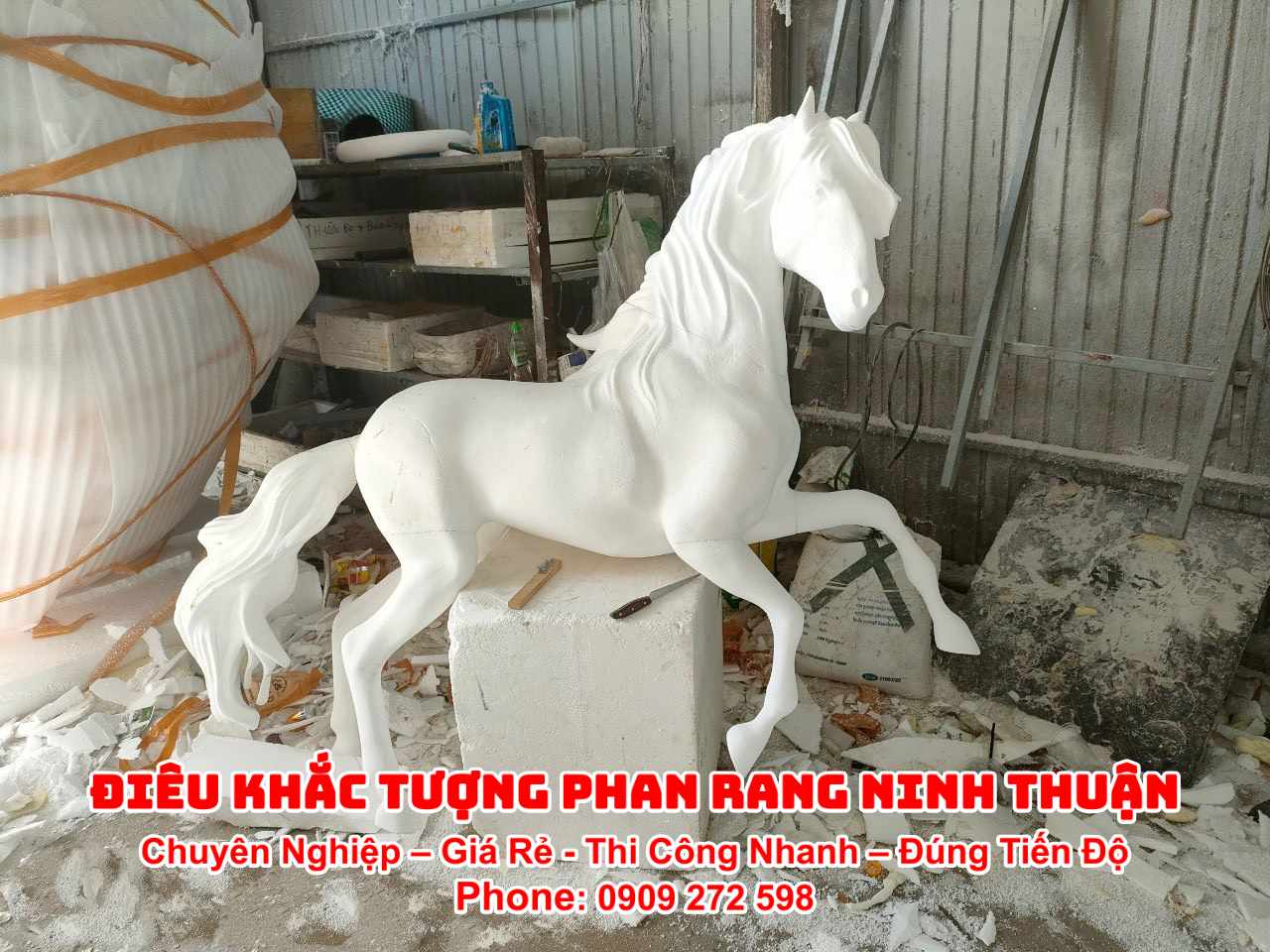 Điêu Khắc Tượng Xốp Phan Rang Ninh Thuận Đẹp Chất Lượng Cao