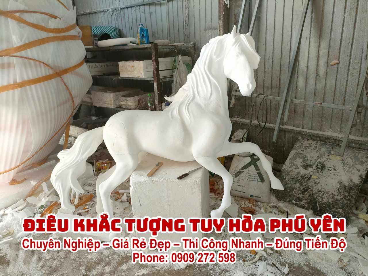 Điêu Khắc Tượng Xốp Tuy Hòa Phú Yên Chất Lượng Cao