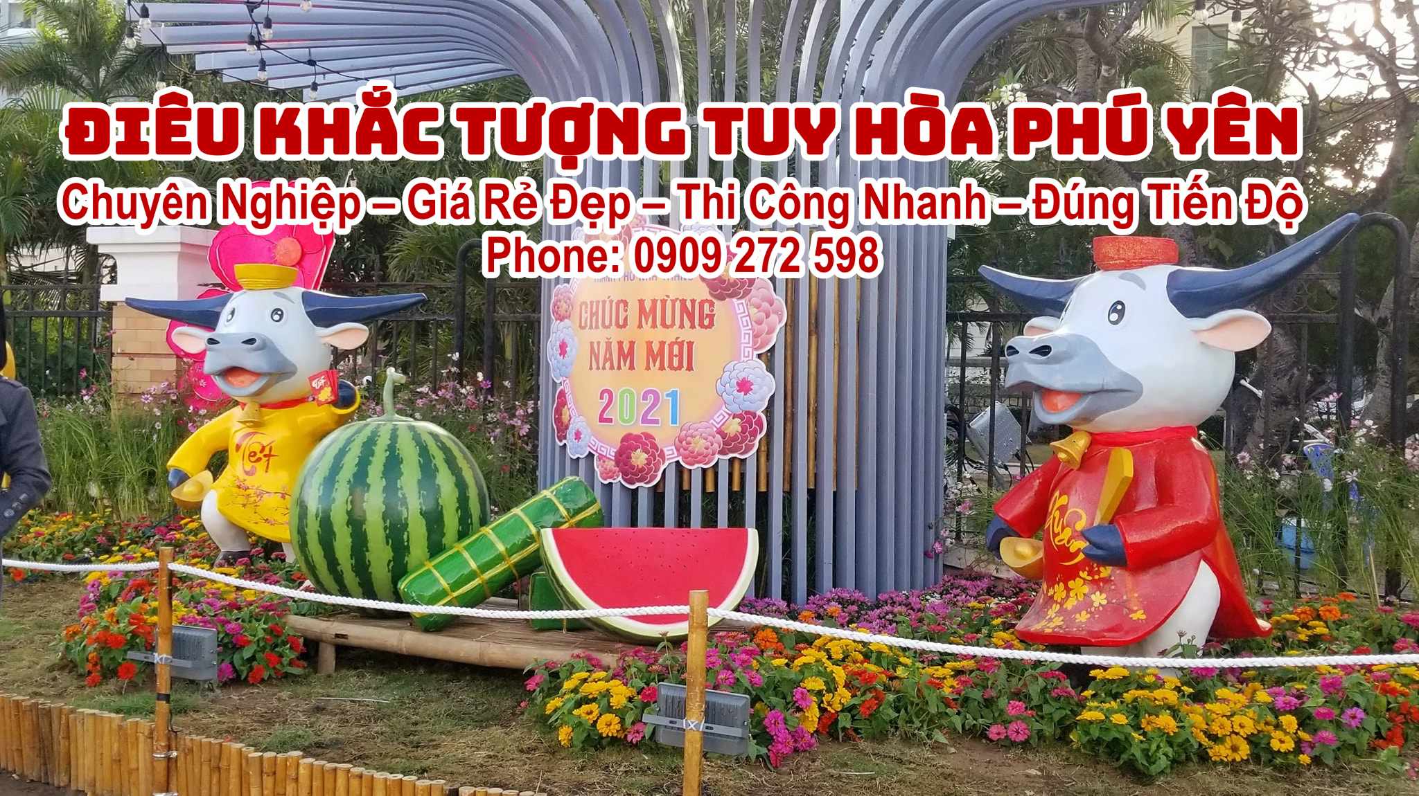 Điêu Khắc Tượng Xốp Tuy Hòa Giá Rẻ Đẹp