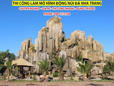 Làm Mô Hình Động Núi Đá Nha Trang