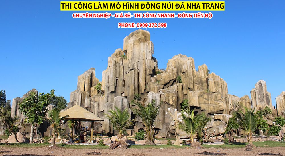 Làm Mô Hình Động Núi Đá Nha Trang Giá Rẻ Chuyên Nghiệp 6