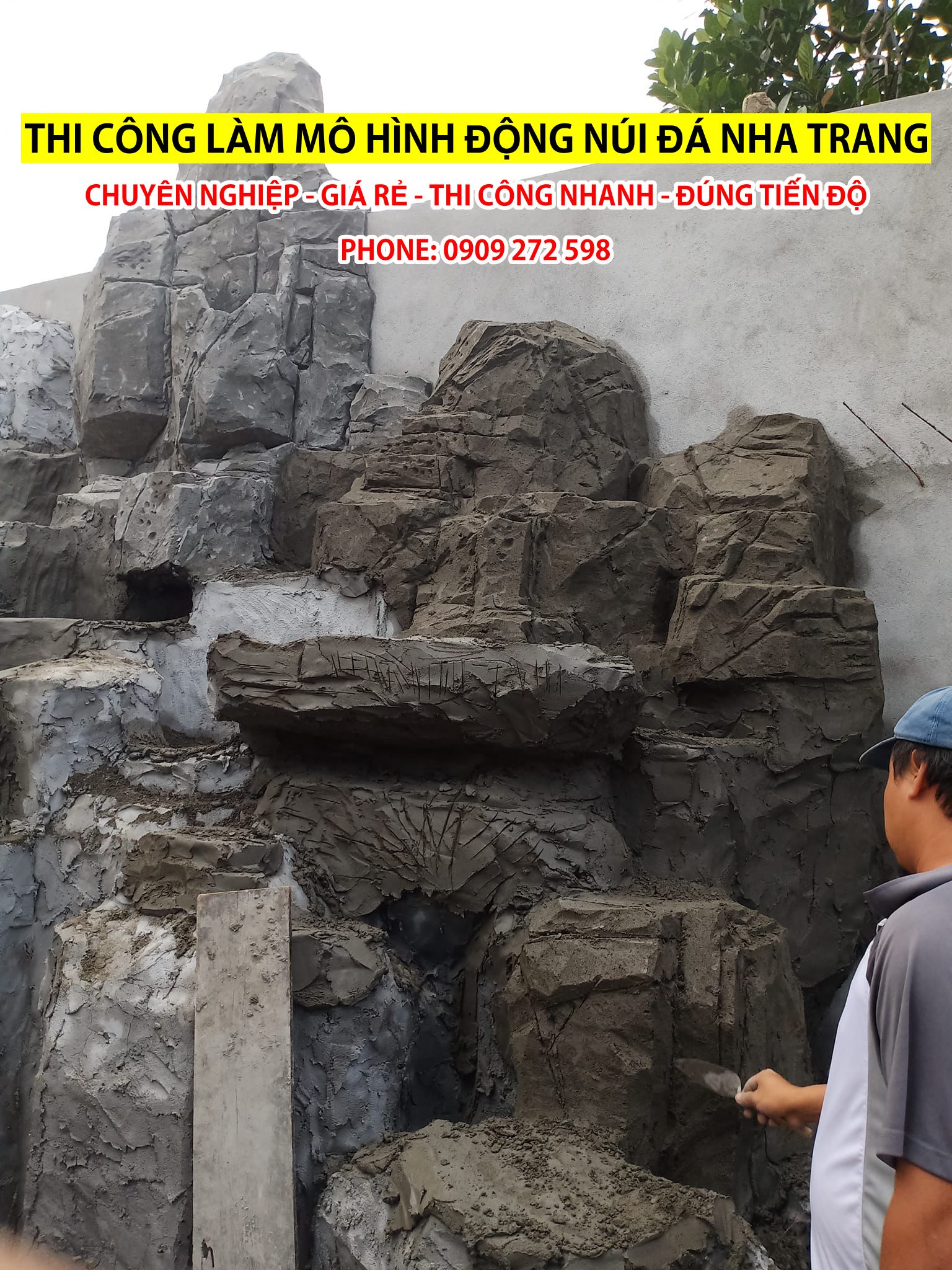 Làm Mô Hình Động Núi Đá Nha Trang Giá Rẻ Chuyên Nghiệp 8