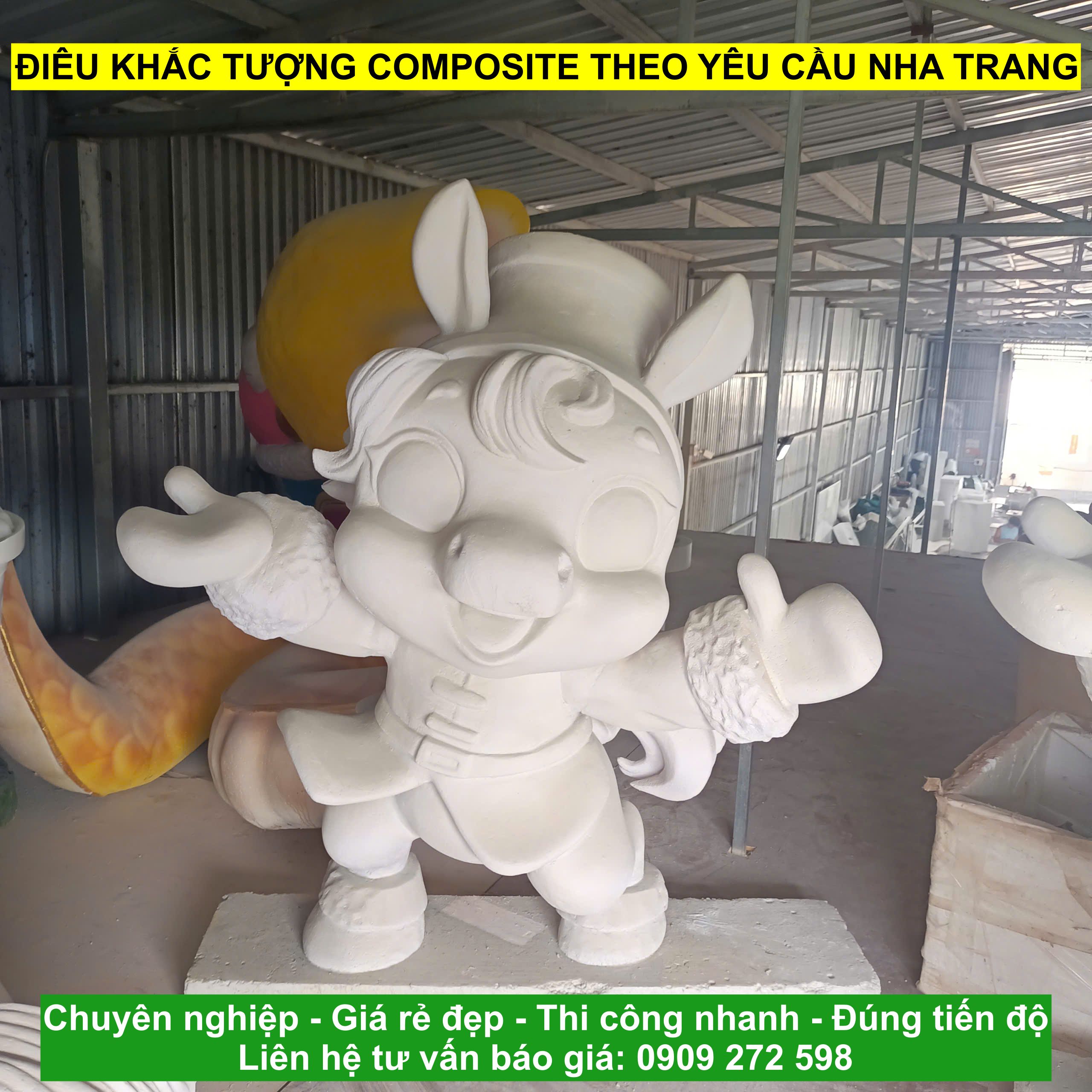 Thi Công Điêu Khắc Tượng Composite Nha Trang Chuyên Nghiệp Thi Công Điêu Khắc Tượng Composite Nha Trang Chuyên Nghiệp